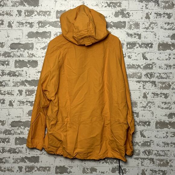 Vintage L.L. Bean Anorak 1/2 Zip Jacket Size X-Large Yellow - Picture 6 of 6